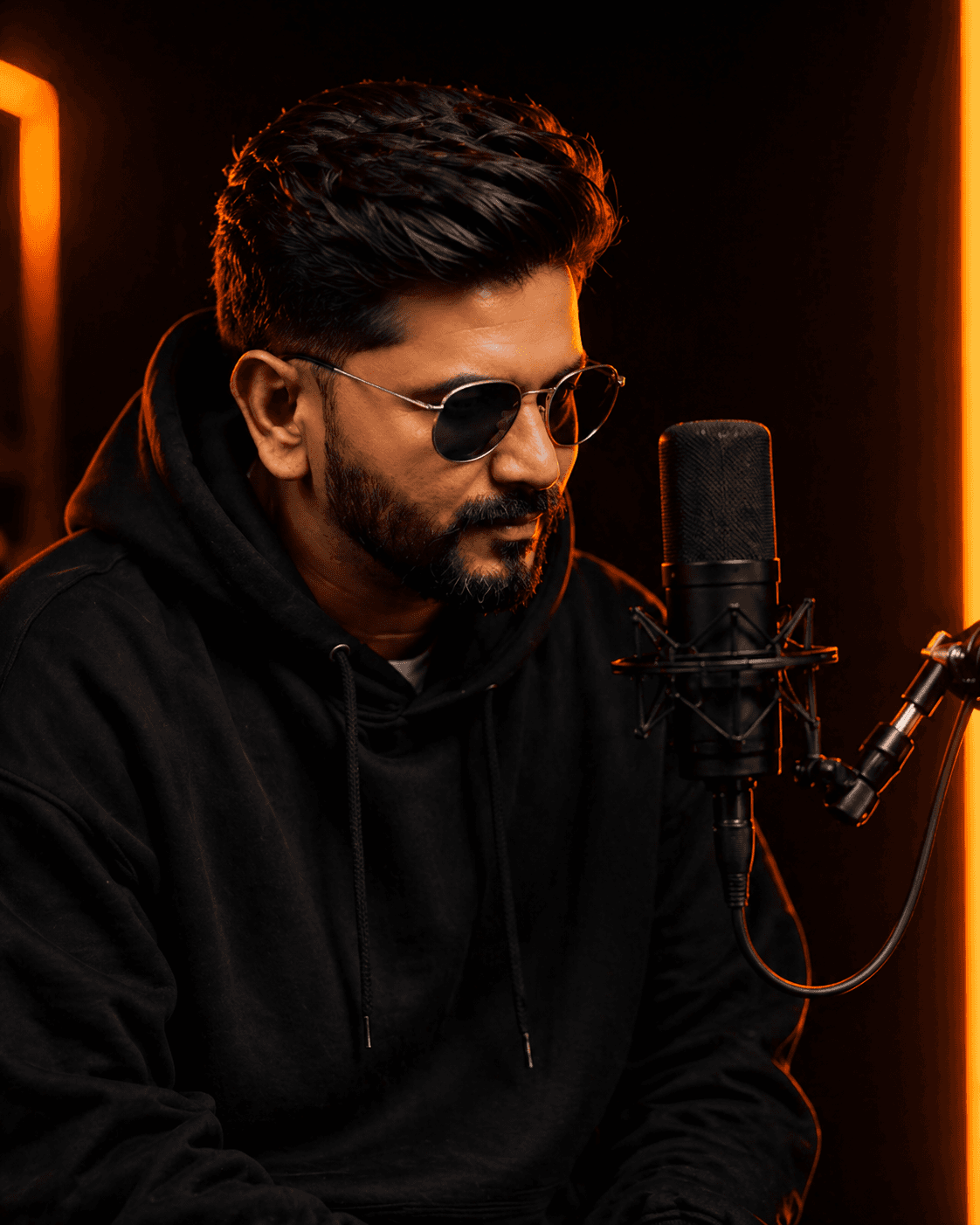Bhanuteja in studio